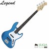 LegendLJB-ZMBLMetallicBlueSETレジェンドエレキベースベースジャズベースタイプメタリックブルーセット【ヘッドホンアンプ】【初心者セット】