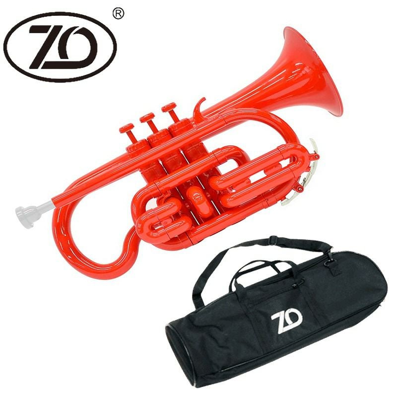 値下げ【期間限定】　プラスチック　コルネット 【pCornet】　レッド ZO CN-01 プラスチックコルネット レッド 【 プラ管】 ※こちらの商品