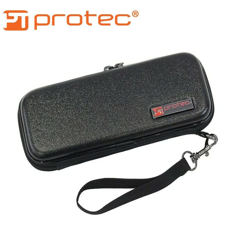 ピッコロ本体 ケース　カバン付 PROTEC BM318 ピッコロ用 ABS樹脂製 zipケース ハードケース ブラック