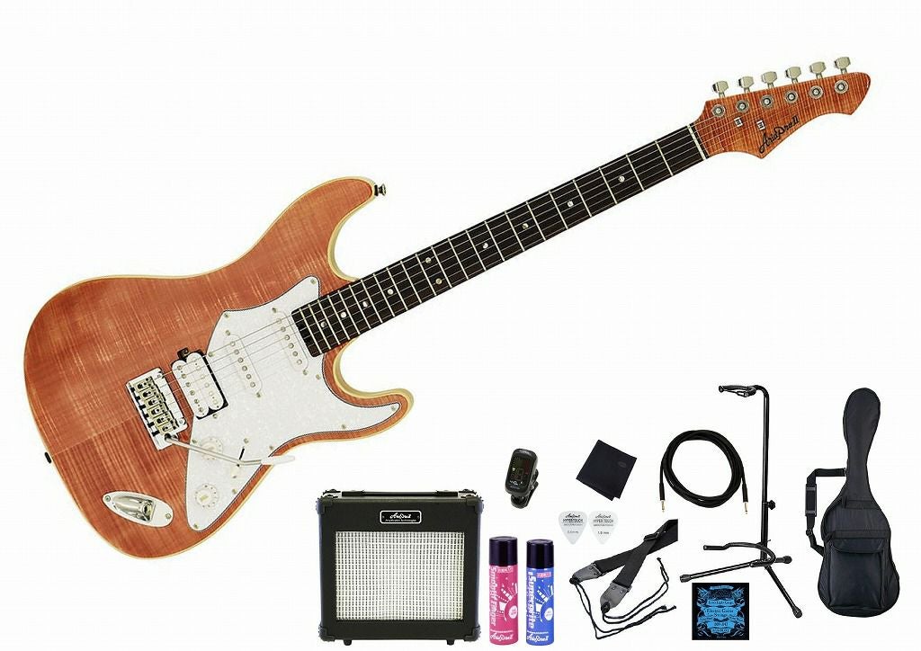 AriaProII 714-AE200 MP Misty Pink SET アリアプロ エレキギター