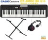 CASIOCasiotoneCT-S200BKBLACKセット【スタンド・ヘッドホン付き】カシオベーシックキーボード61鍵ブラック