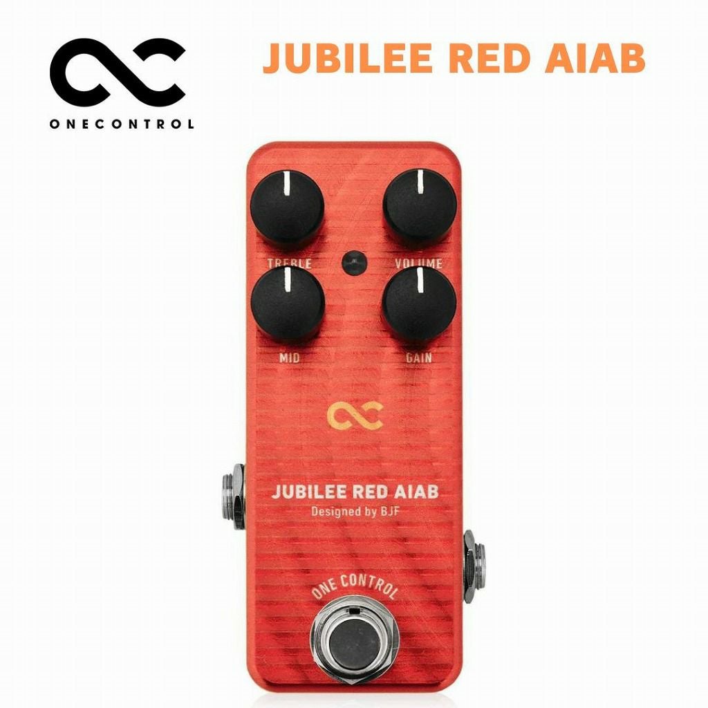One Control JUBILEE RED AIAB※こちらの商品はお取り寄せとなります