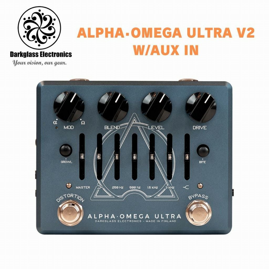 Darkglass Electronics Alpha Omega UltraV2 with AuxIn | JEUGIA