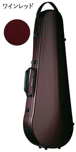 ビオラケース】Carbon Mac CFA-2 WRDスリム ワインレッド カーボン