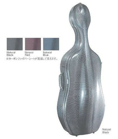 チェロハードケース】EASTMAN CELLO CASE Carbon Natural Blueイースト 