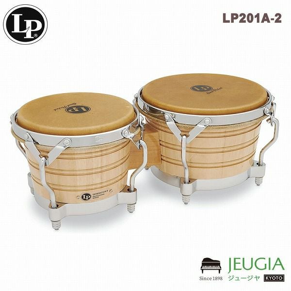 LP エルピー ボンゴ Generation II Wood Bongos Traditional Rims