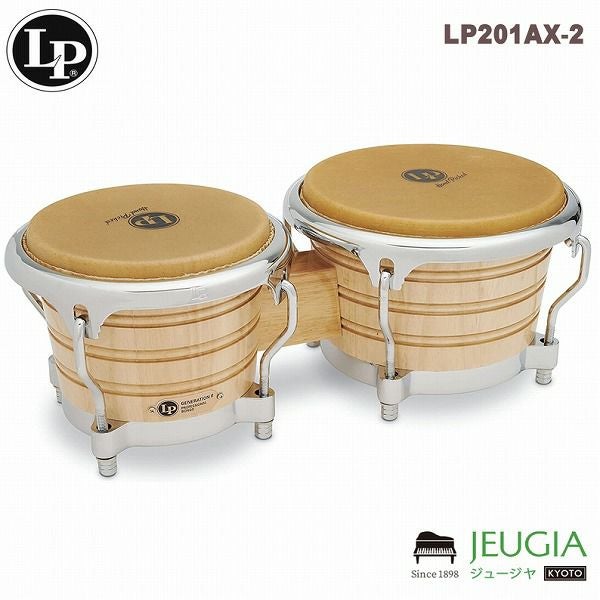 LP エルピー ボンゴ Generation II Wood Bongos Traditional Rims