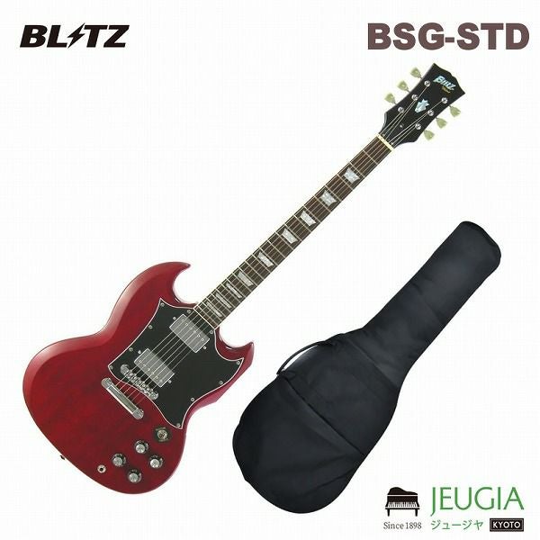 BLITZ/BSG-STD W/ ブリッツ エレキギター SGタイプ ワインレッド