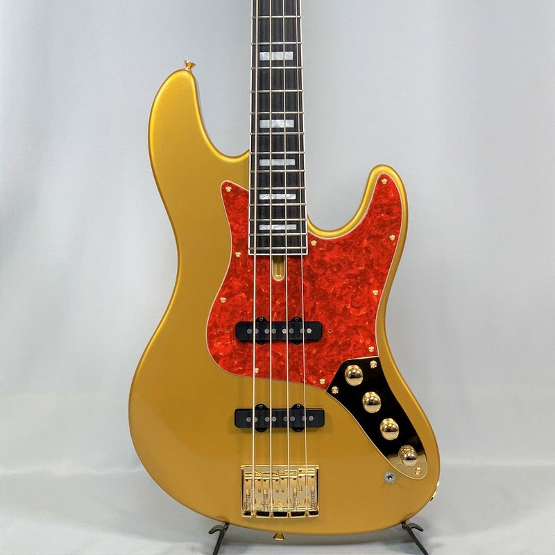 PhoenixBB-4-109GoldKyotoVersion「紅葉の金閣寺」ModelTUNEチューンエレキベースゴールド金フェニックス