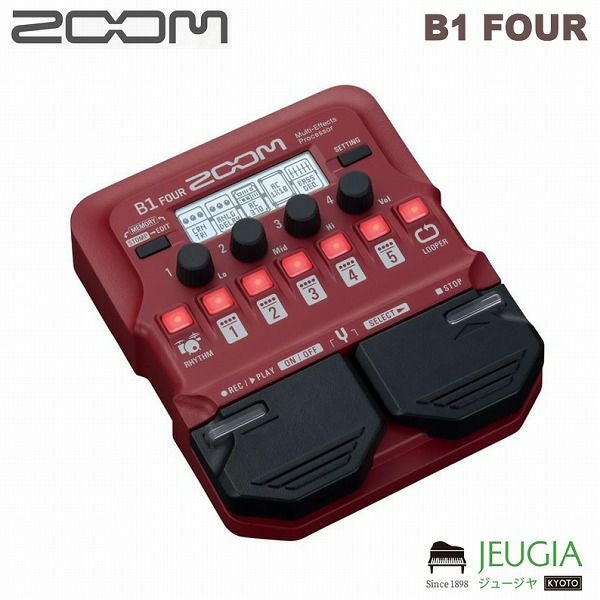 ズーム ギター用マルチエフェクツ・プロセッサーZOOM G2 FOUR g2 four