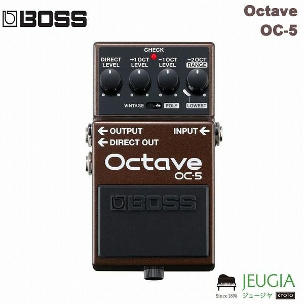 BOSS/OC-5 Octave ボス エフェクター | JEUGIA