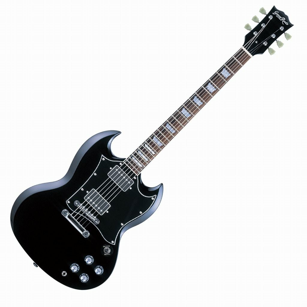 Grass Roots エレキギター　G-SG-55L Amazon | GrassRoots G-SG-55L Black 《すぐに始められる！コンパクト
