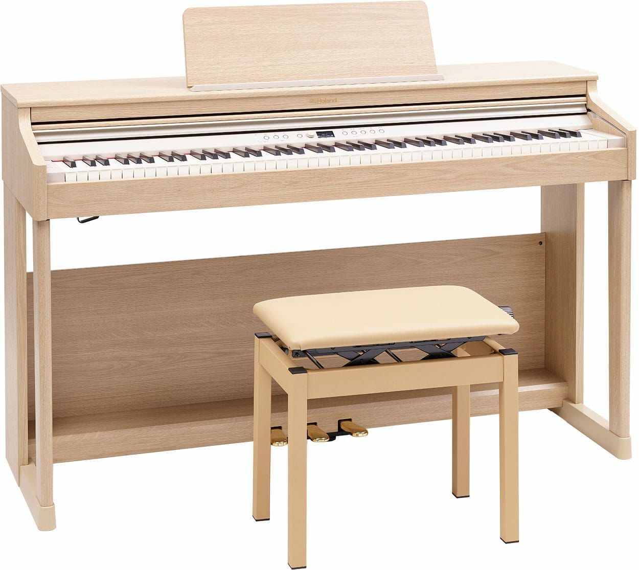 ROLAND HP702-LASライトオーク調 電子ピアノ ※こちらの商品はお