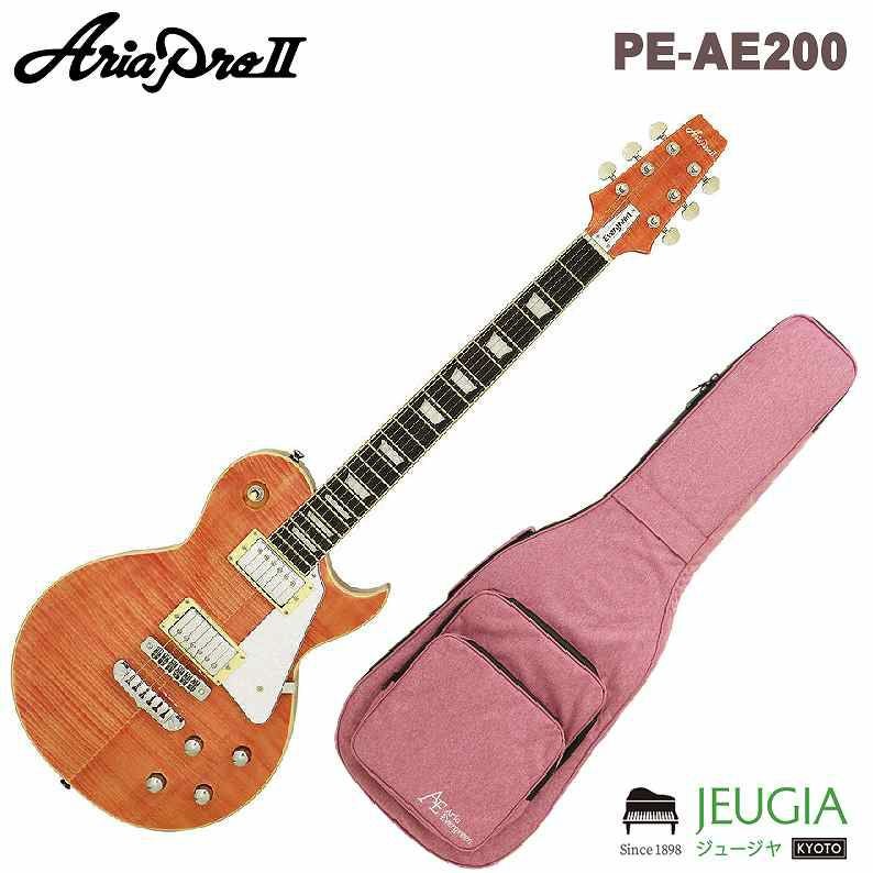 AriaProII PEシリーズ PE-AE200 MP レスポールタイプ ミスティーピンク