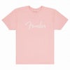 FENDERSPAGHETTILOGOT-SHIRT,SHELLPINKS-SIZE