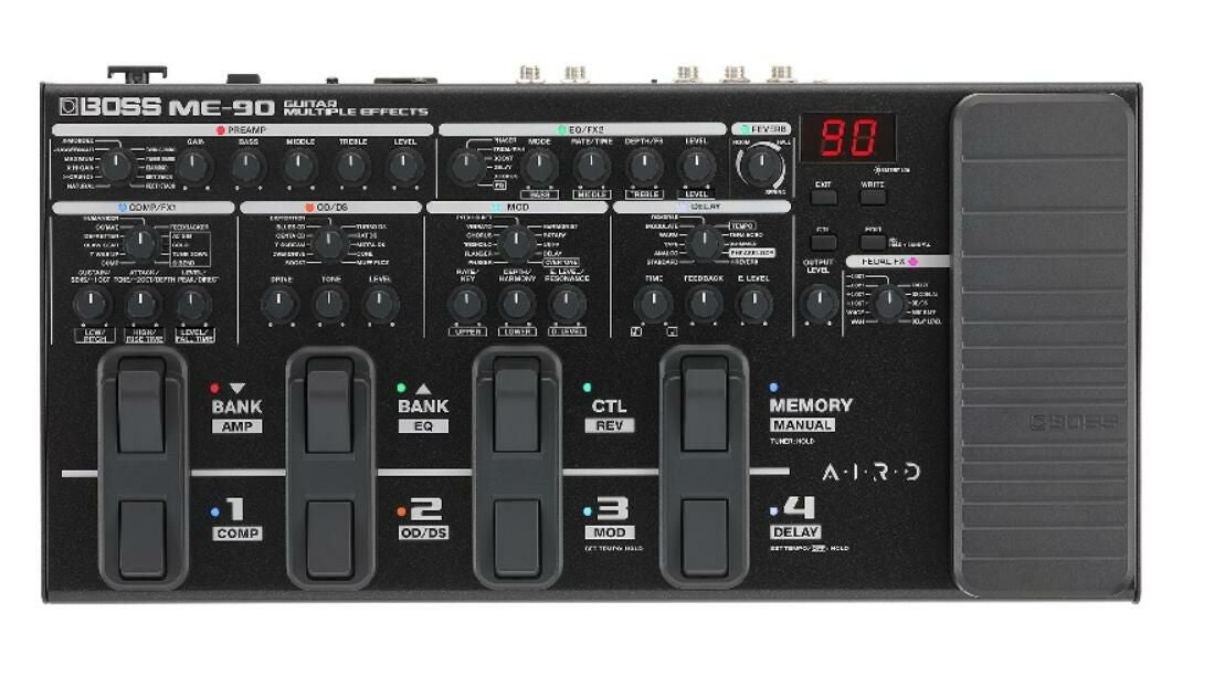 BOSS ME-90 Guitar Multiple Effects&純正ACアダプター(PSA-100S2