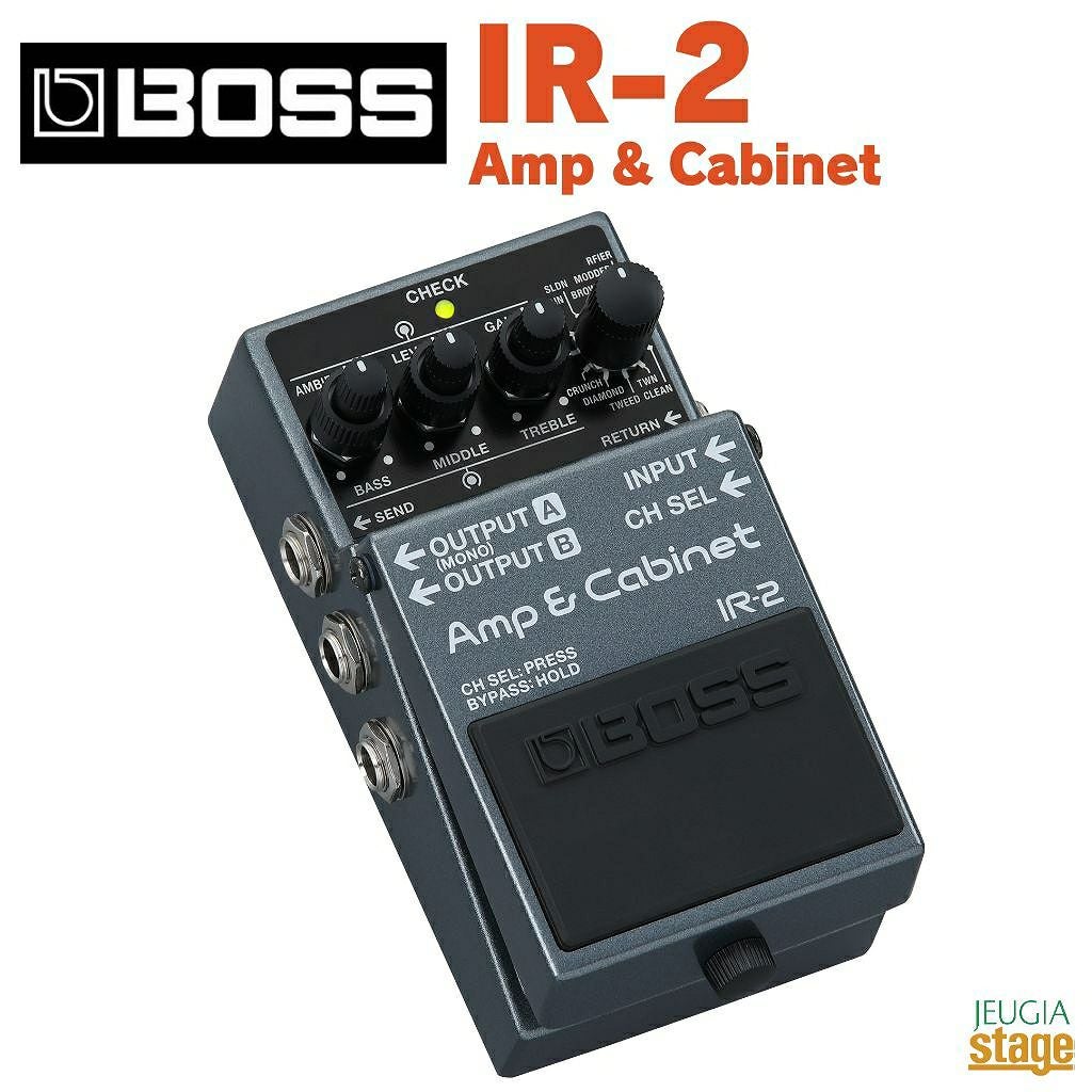 BOSS IR-2 Amp & Cabinetボス アンプシミュレーター | JEUGIA
