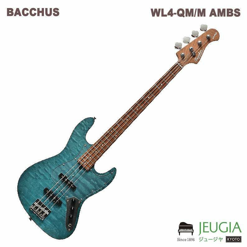 Bacchus / WL4-QM/M AMBS エレキベース バッカス | JEUGIA