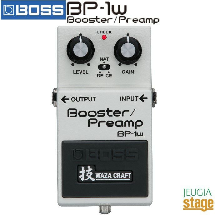 【初回分完売：次回分入荷未定～予約承り順番にて発送】BOSSBP-1WBooster/Preampボスブースター/プリアンプ