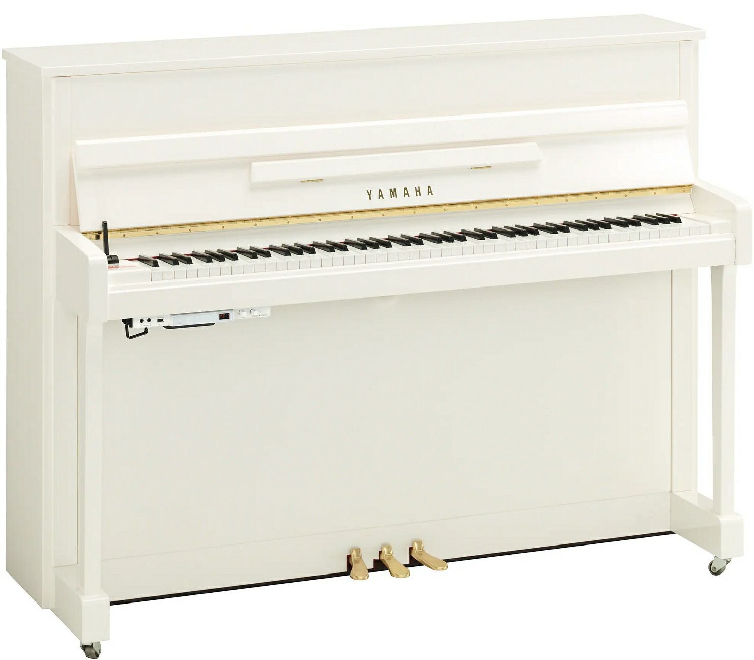 【3/1頃まで】YAMAHA 消音付き　アップライトピアノ YAMAHA消音機能付きアップライトピアノb113PWH-SC3お電話でもお気軽に