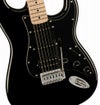SquierSquierSonicStratocasterHSSBlackスクワイアスクワイヤーエレキギターソニックストラトキャスターフェンダーFenderハムバッカーブラック