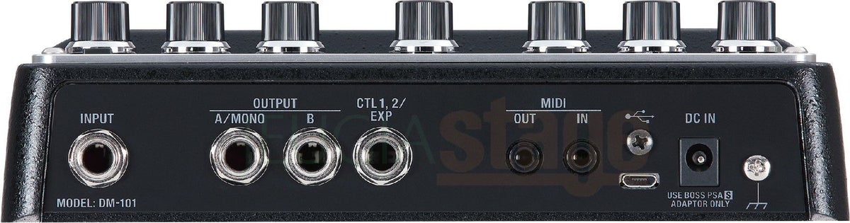 【ご予約承り中：7月15日発売予定】BOSSDM-101DelayMachineボスディレイエフェクターアナログディレイ