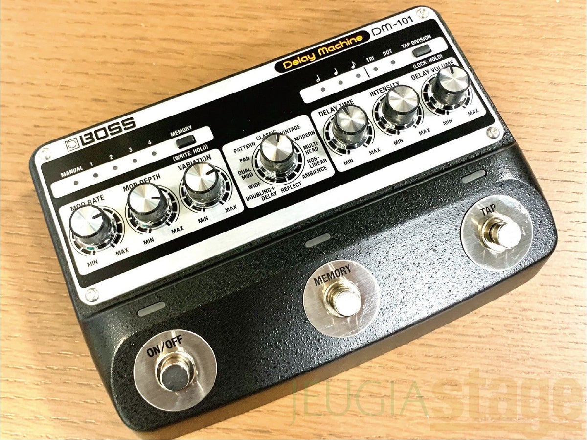 【ご予約承り中：7月15日発売予定】BOSSDM-101DelayMachineボスディレイエフェクターアナログディレイ
