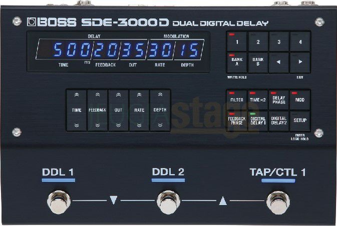 【5月27日発売：ご予約受付中】BOSSSDE-3000DDualDigitalDelayボスディレイエフェクターマルチエフェクター