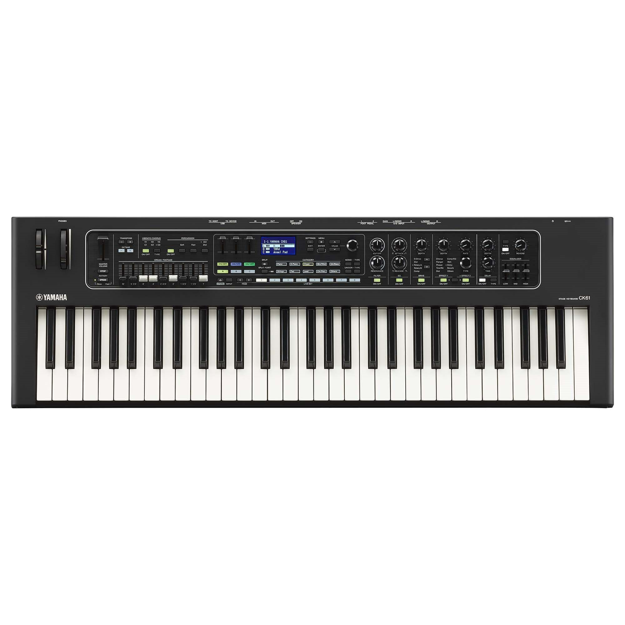 YAMAHA CK61 ストリートセット【専用ケースSC-DE61・アンプ・マイク