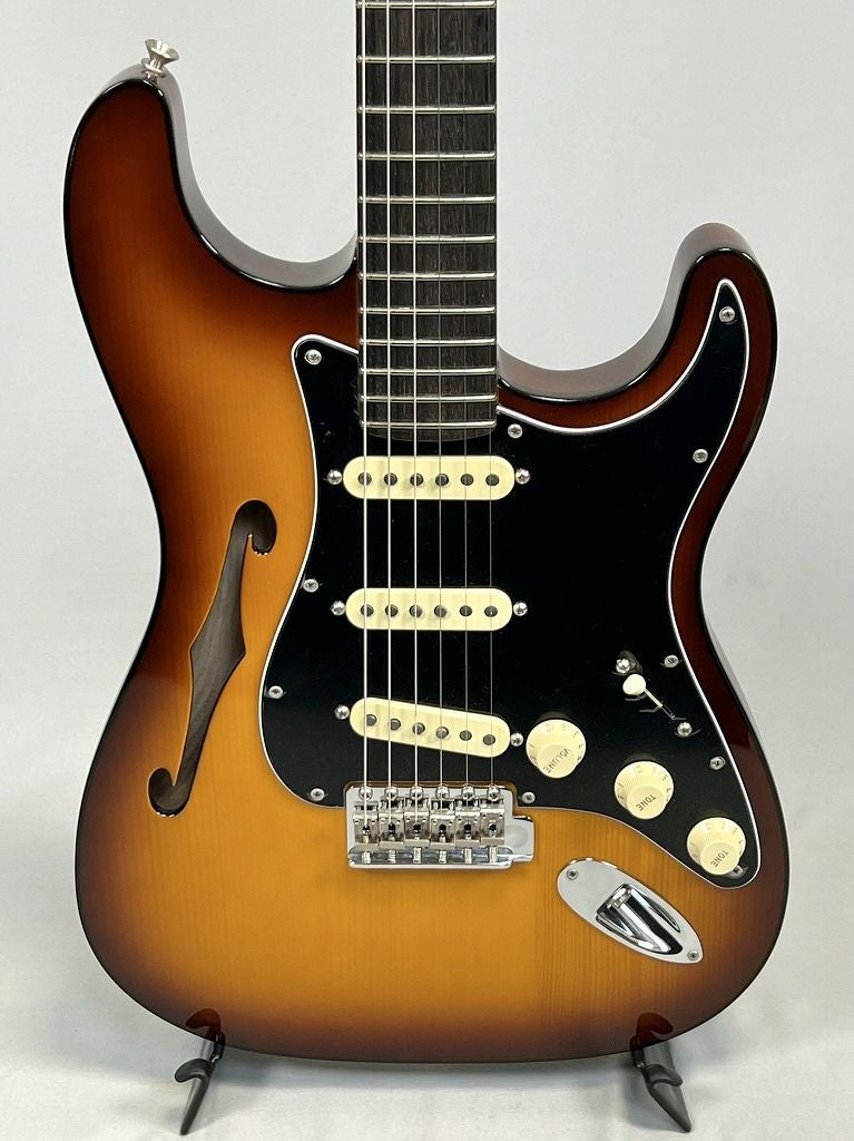 Fender Limited Edition Suona Stratocaster® Thinline, Ebony Fingerboard, Violin Burst【店頭展示特価品】