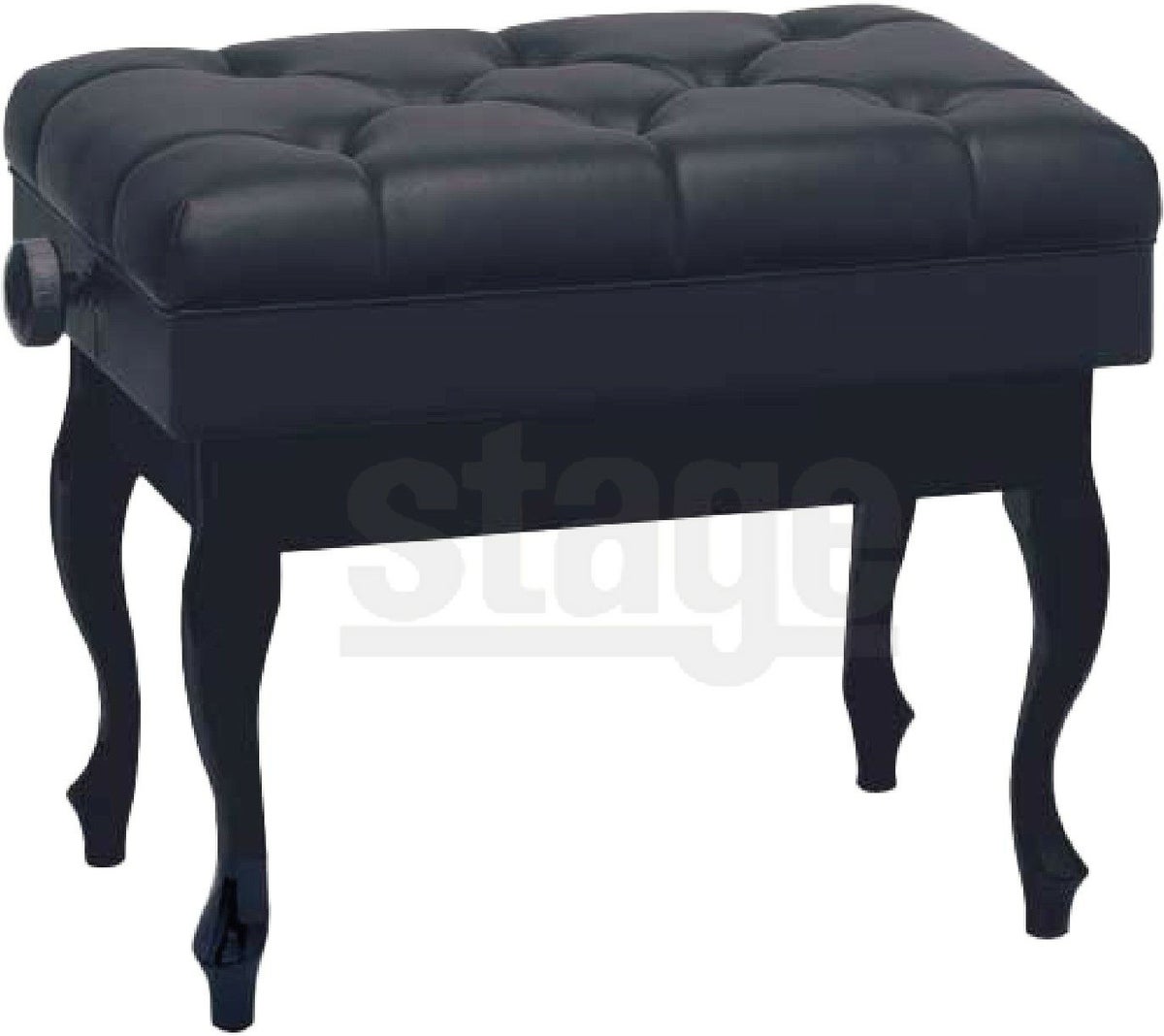 【日本製】甲南C60-SCピアノ椅子黒塗ピアノ高低自在椅子コンサート用ピアノ高低自在椅子猫脚カブリオールコンサート用ブラックおすすめ発表会練習レッスン人気定番KONAN