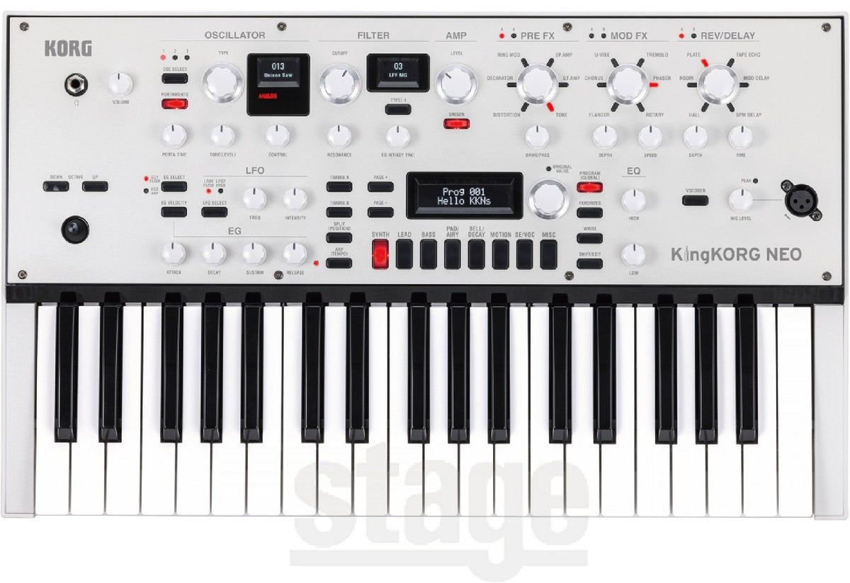 KORGKingKORGNEOSYNTHSIZERコルグアナログシンセサイザーボコーダーシンセサイザー37鍵盤