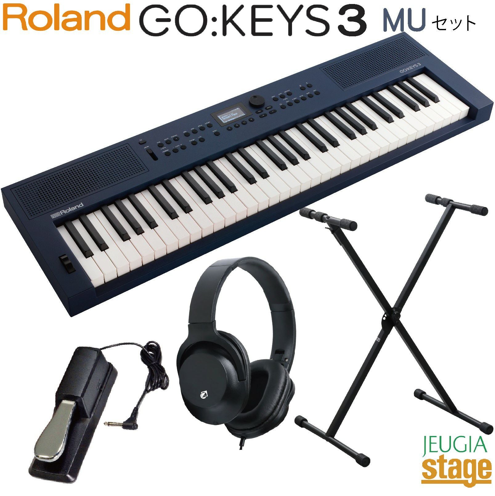 この商品はお取り寄せ品になります】Roland GO:KEYS 5 WH(ホワイト