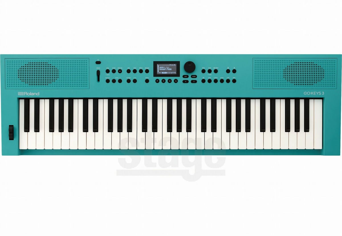 【ご予約承り中：4月26日発売】RolandGO:KEYS3TQ(ターコイズ)MusicCreationKeyboardローランドデジタルキーボード/ミュージッククリエーションキーボード61鍵盤GOKEYS3青緑