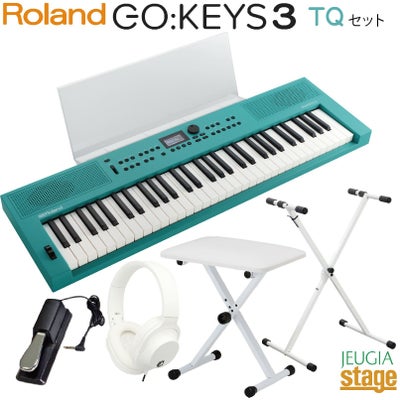 この商品はお取り寄せ品になります】Roland GO:KEYS 3 TQ(ターコイズ 