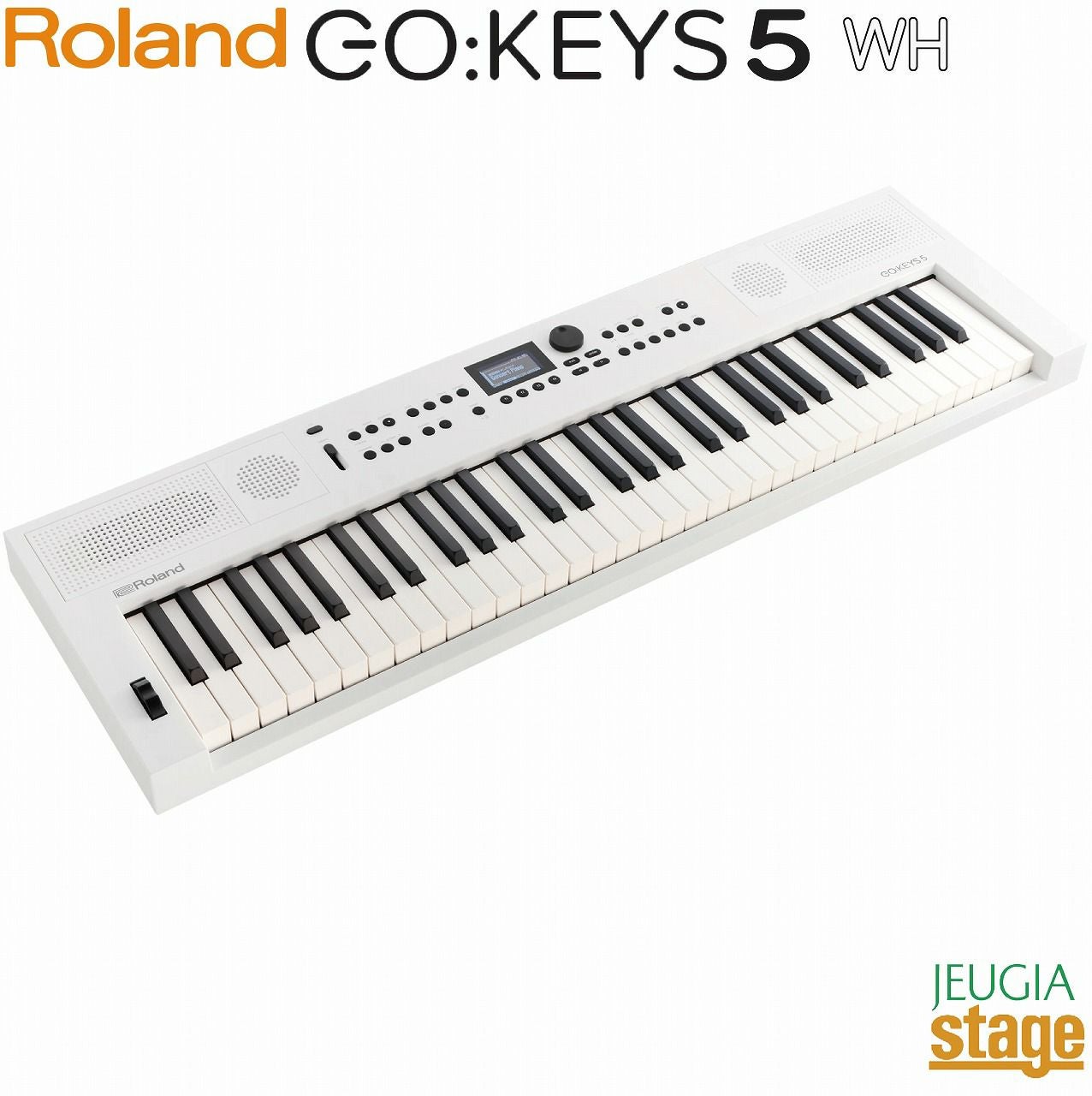 この商品はお取り寄せ品になります】Roland GO:KEYS 5 WH(ホワイト
