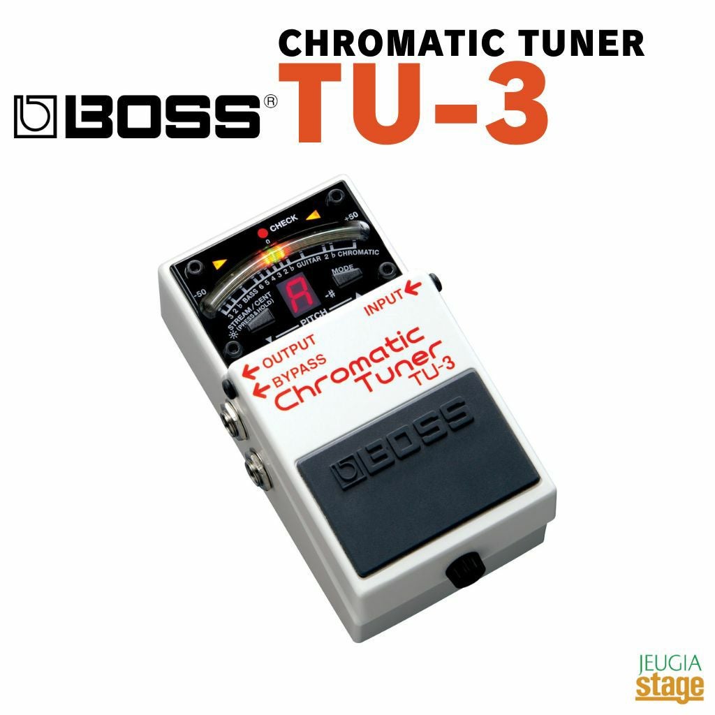 BOSS TU-02 Clip on Tuner | JEUGIA