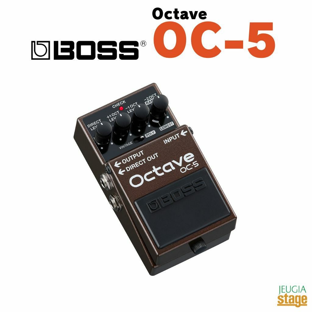 この商品はお取り寄せ品になります】BOSS Octave OC-5ボス オクターブ