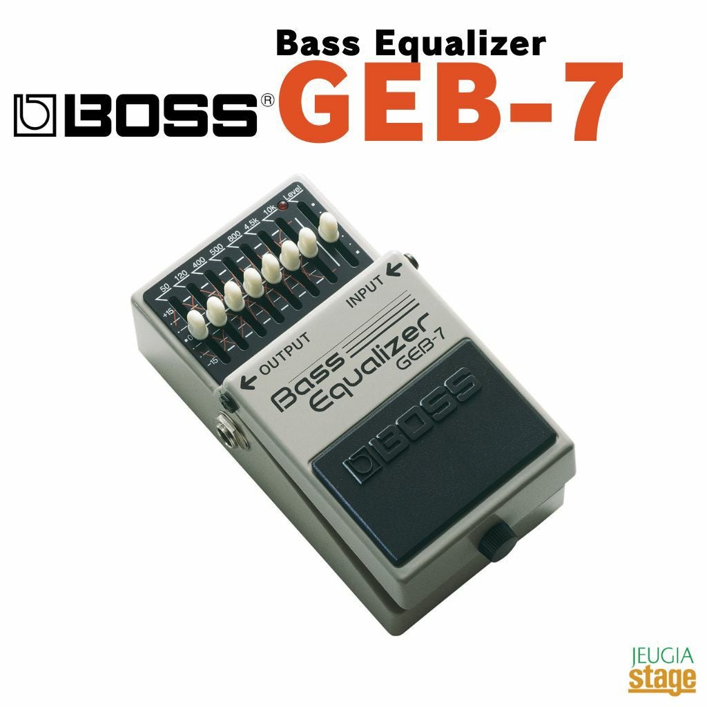在庫一掃 BOSS GEB-7 ベースイコライザー/グライコ/EQ/BASS 【公式通販】
