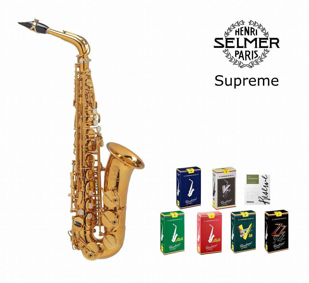 セルマー　シュプレーム　サックスストラップ リードが選べる特別セット】SELMER Supreme シュプレームセルマー