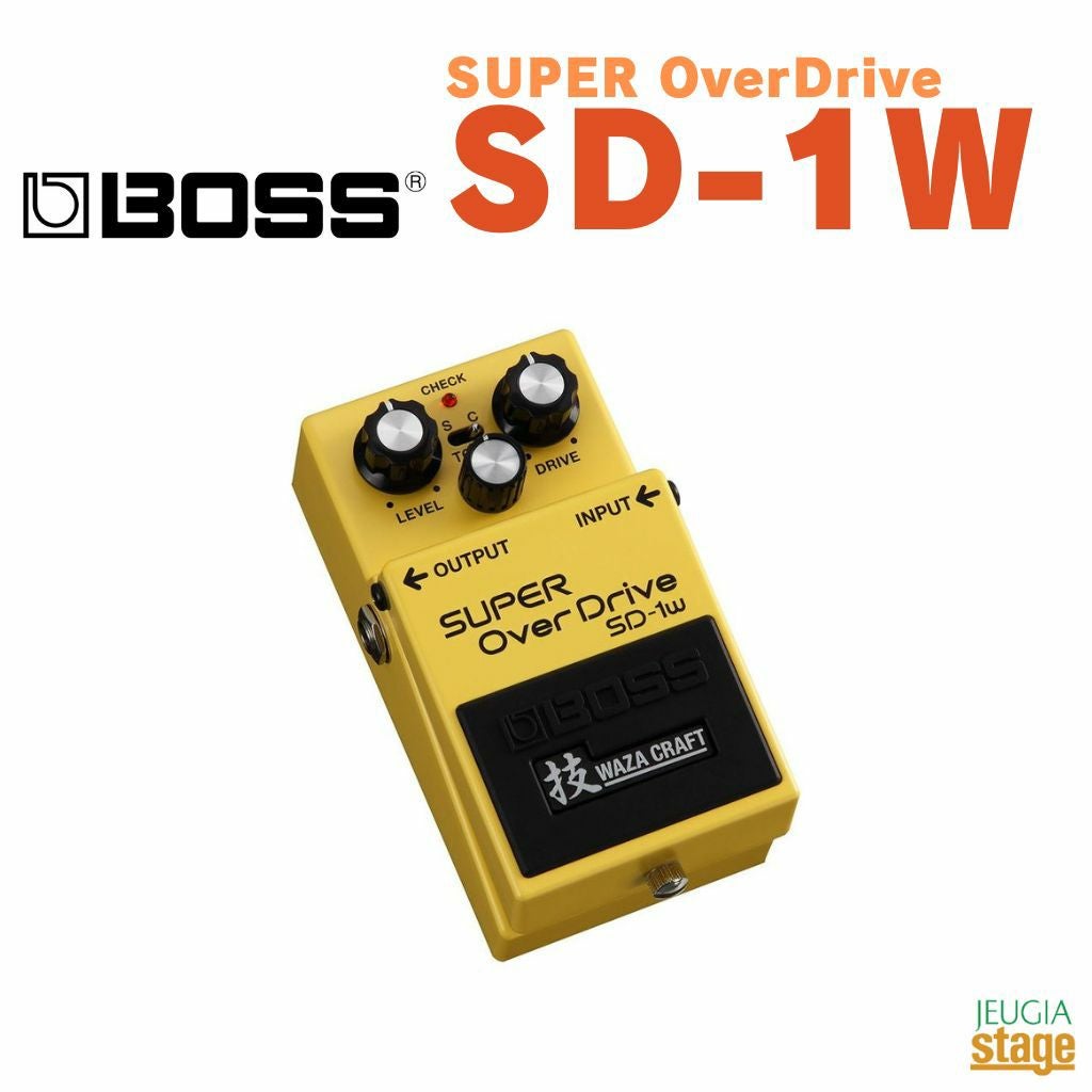 取り寄せ品になります】BOSS SUPER OverDrive SD-1Wボス スーパー