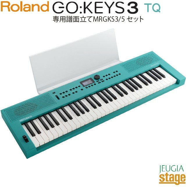 この商品はお取り寄せ品になります】Roland GO:KEYS 5 WH(ホワイト)＋