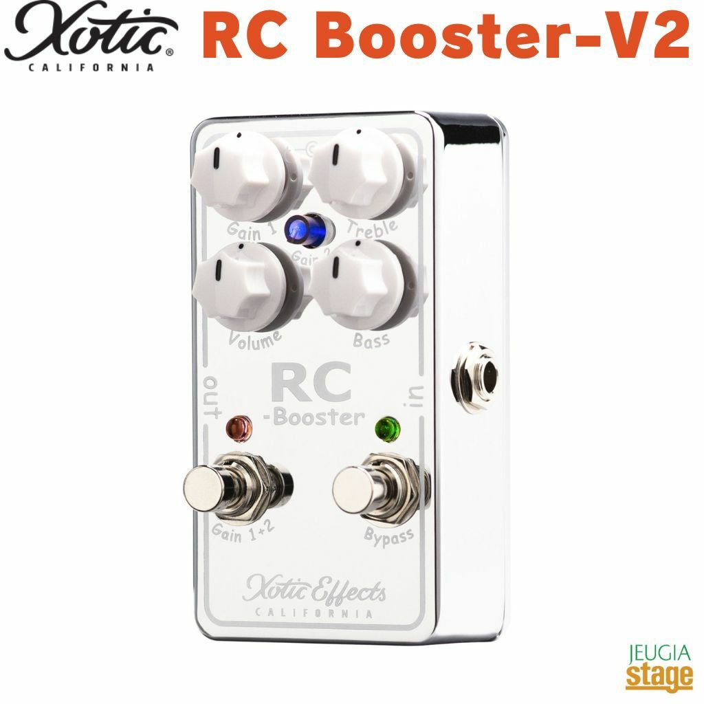 Xotic RC Booster エキゾチック　ブースター　エフェクター Amazon | Xotic エキゾチック エフェクター ブースター RC Booster V2