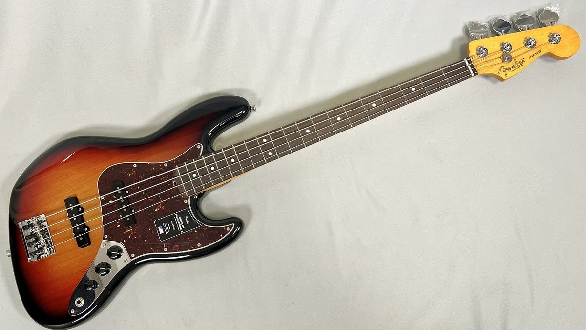 Fender American Professional II Jazz Bass® Rosewood Fingerboard 3-Color Sunburst