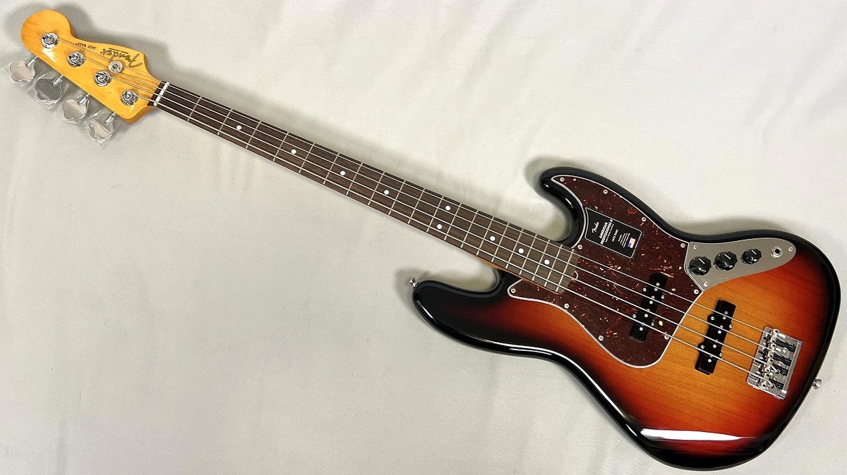 Fender American Professional II Jazz Bass® Rosewood Fingerboard 3-Color Sunburst