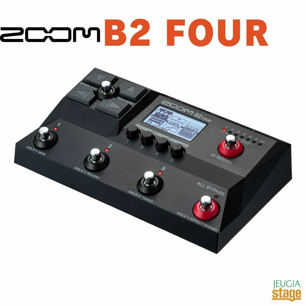 ZOOM G2 FOURエレキギター用マルチエフェクター | JEUGIA