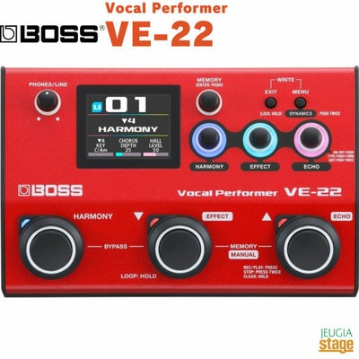 この商品はお取り寄せ品になります】BOSS Vocal Processor VE-20ボス 