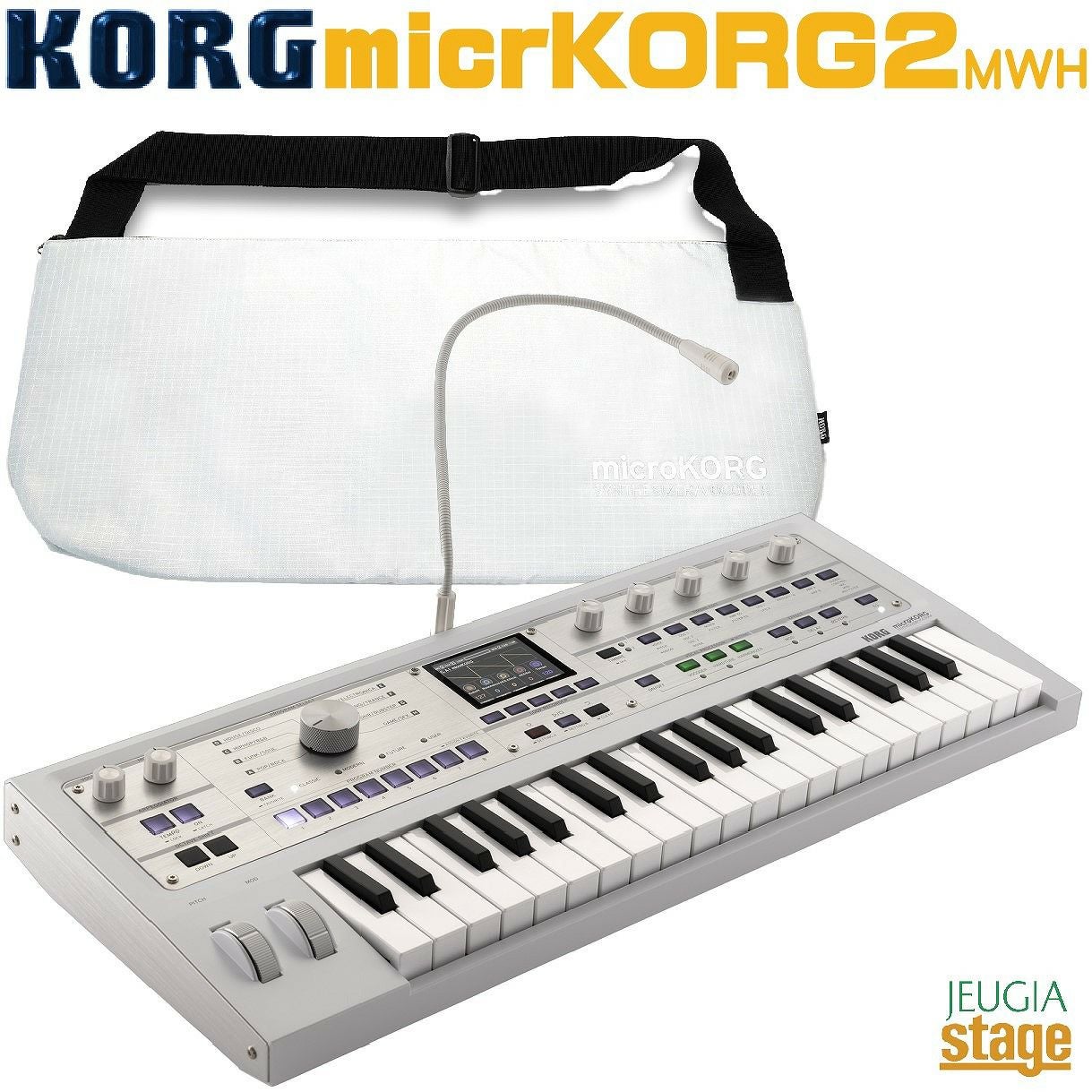 KORG microKORG 2 MBK (MK-2 Metallic Black) Synthesizer / Vocoder