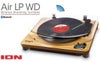 IONAUDIOAirLPWDWirelessStreamingTurntableワイヤレス対応Bluetoothレコードプレーヤーウッド