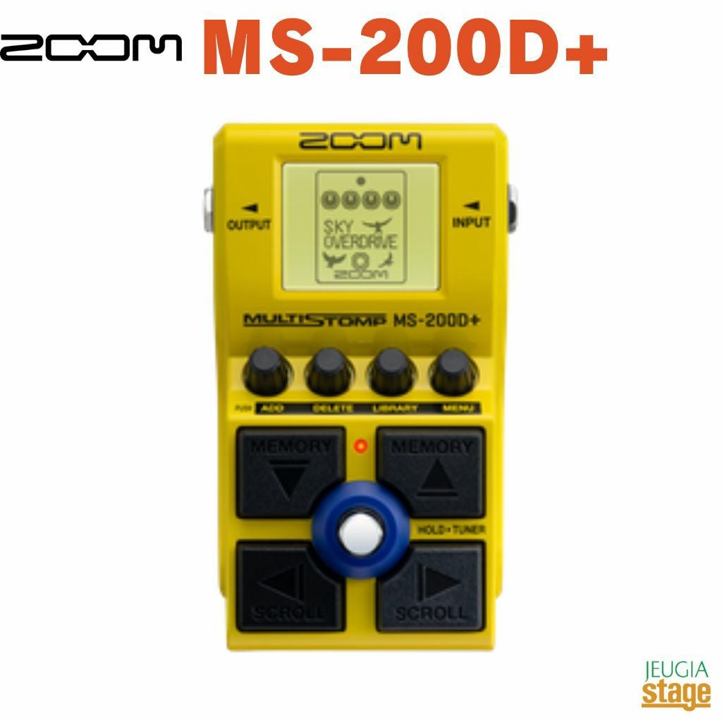 ZOOM MS-80IR+ MultiStompズーム ストンプボックス エフェクター